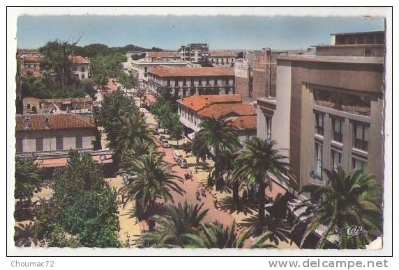 (Algérie) 145, Sidi Bel Abbès, CAP 87, Boulevard de la République et le Théatre