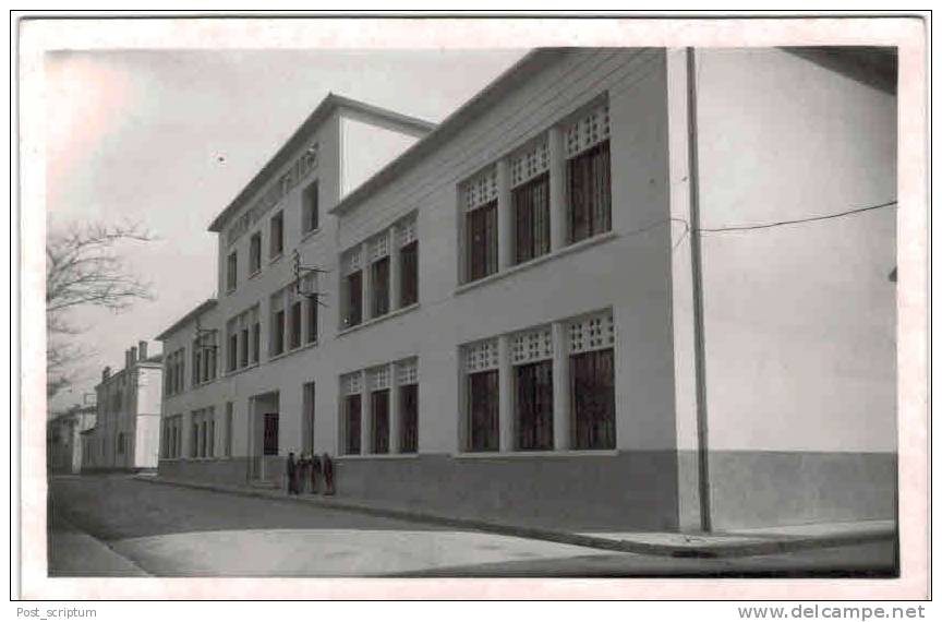 Afrique - Algérie - Sidi Bel Abbès - Ecole Carnot (filles) - carte glacée