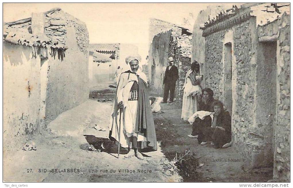 Sidi-Bel-Abbès - Une rue du Village Nègre