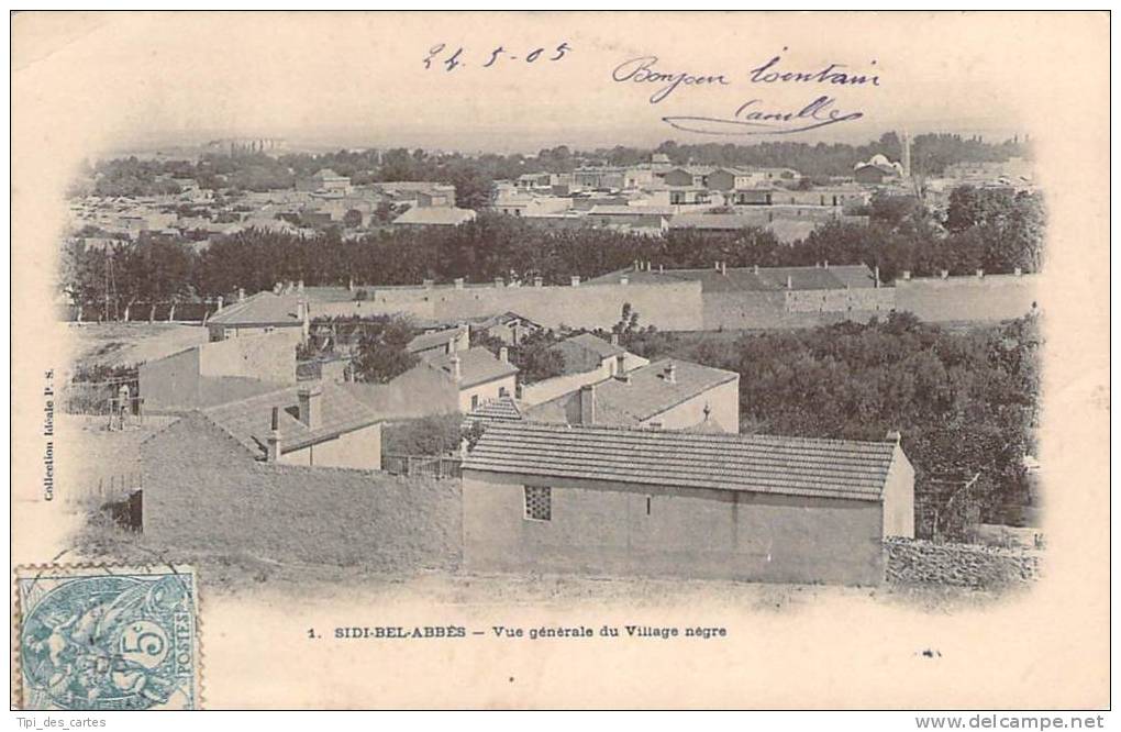 Sidi-Bel-Abbès - Vue générale du Village Nègre