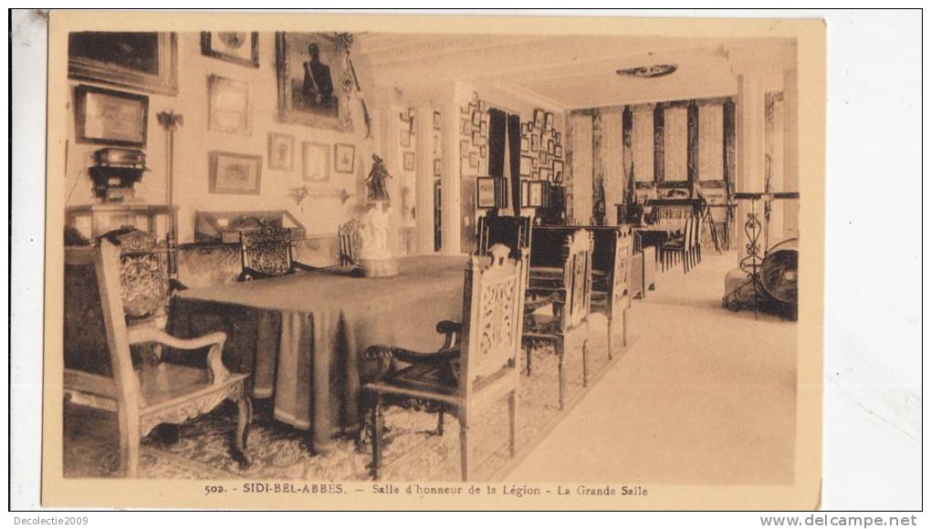 BR45437 Salle d Honneur de la Legion la grande salle  Salle  Sidi Bel abbes     2  scans