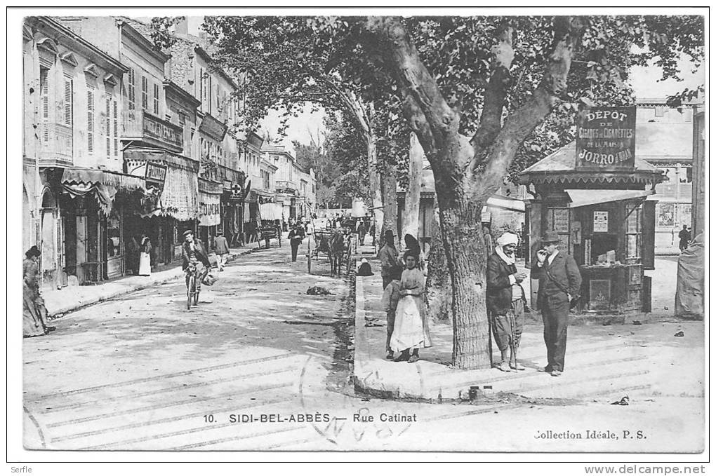 Sidi-Bel-Abbès - Rue Catinat