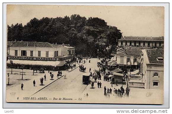 Algérie Sidi Bel Abbes Rue de Mascara L.L