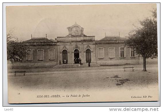 Algérie Sidi Bel Abbes Palais de justice