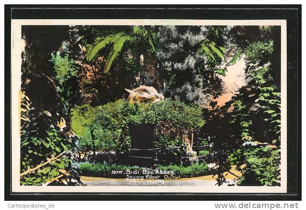 CPA Sidi-bel-Abbes, Square Edgar Quinet