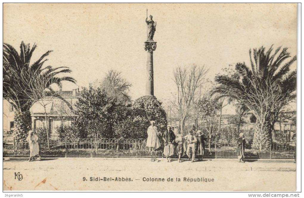 CPA SIDI BEL ABBES (Algérie) - Colonne de la République