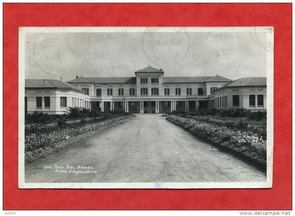 * SIDI BEL ABBES-Ecole d´Agriculture-1938(Carte photo)