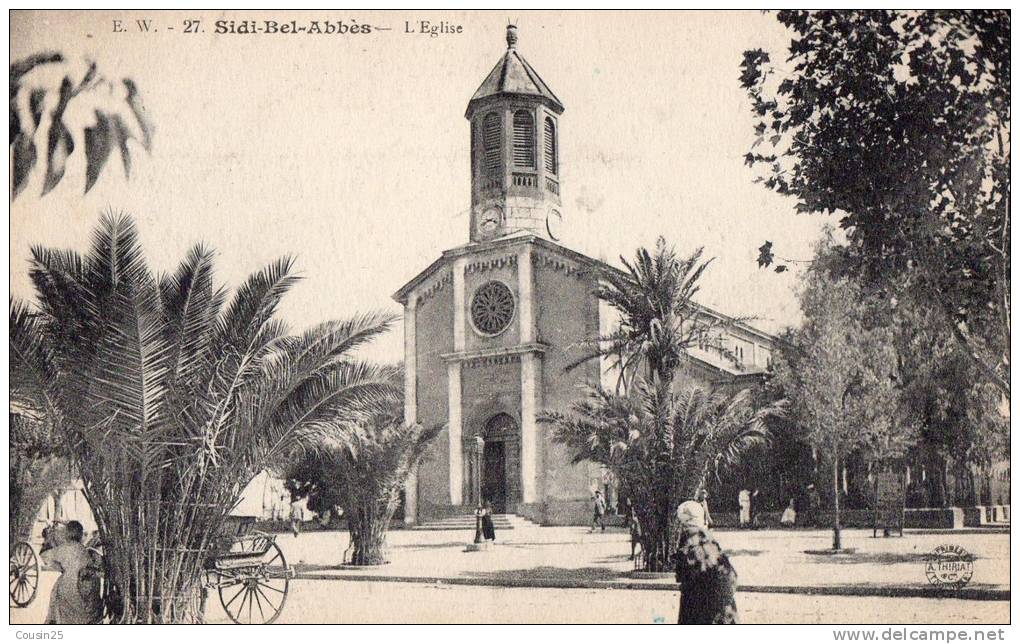 ALGERIE - SIDI BEL ABBES - L'Eglise