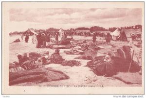 n - rare Cpa SIDI-BEL-ABBES -  Le Marché Arabe