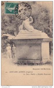 SIDI -BEL-ABBES  -Le Parc Public -Orphée Expirant