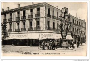 E192 SIDI-BEL-ABBES Café du Commerce