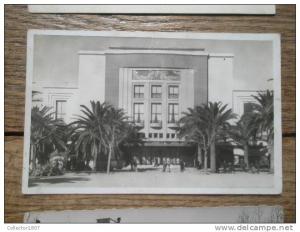 cpa photo sidi bel abbes le theatre 1941