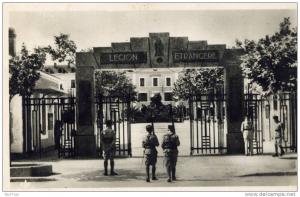 ALGERIE - SIDI BEL ABBES - PEU COURANTE CPA ANIMEE DE 1951.