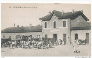 cpa-algérie-sidi bel abbès-la gare-