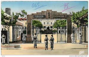 ALGERIE , SIDI BEL ABBES , Caserne légion étrangere , * 180 09