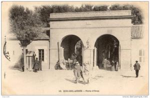 CPA - Sidi bel Abbès - porte d'Oran