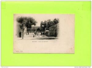 Afrique - Algérie - Bel Abbès - entrée du quartier