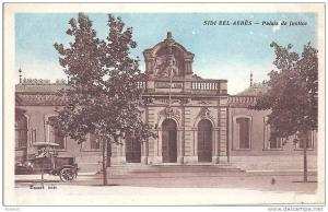 SIDI BEL ABBES  -  Palais  de  Justice
