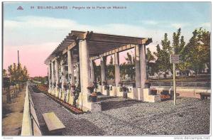 SIDI BEL ABBES  -  Pergola  de  la  Porte  de  Mascara