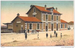 SIDI BEL ABBES  -  La Gare du Chemin de Fer de l' Etat