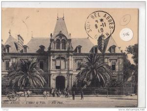CPA - Algérie - Sidi Bel Abbès - Hôtel de Ville