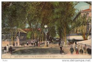 SIDI-BEL-ABBES RUE DE TLEMCEN ET CERCLE DES OFFICIERS