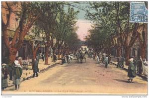 SIDI-BEL-ABBES - LA RUE PRUDHOM