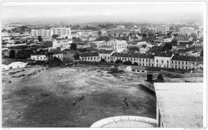 Agérie, SIDI-BEL-ABBES, vue générale, écrite, timbrée, 1947, nom et adresse effacés par du blanco