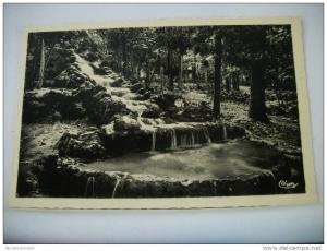 ALGERIE - SIDI BEL ABBES - CASCADE DU JARDIN PUBLIC (EDITIONS COMBIER MACON)