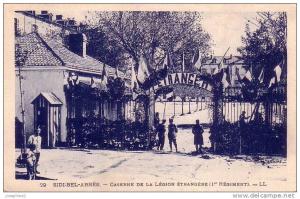 Sidi Bel Abbès -Caserne de le légion étrangère ( 1er Régiment ) 2diteur LL N°29