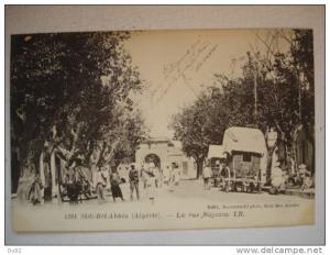 ALGERIE SIDI BEL ABBES RUE MASCARA