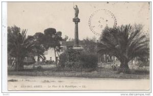 SIDI BEL ABBES  LA PLACE DE LA REPUBLIQUE 1915