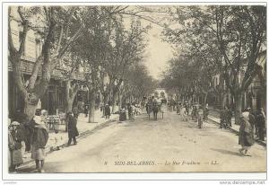Sidi Bel Abbes  la rue Prudhom     (3073)