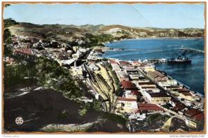 Algérie / PHILIPPEVILLE (Skikda) - Vue générale - Gare et port (années 50)