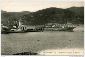 philippeville depart du courrier de france LL 28 paquebot