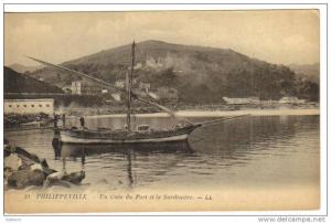 ALGÉRIE - Philippeville - Un coin du Port et la Sardinière - non circulée