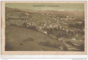 BR46337 Philippeville vue panoramique       2 scans