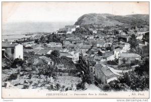 ALGERIE - PHILIPPEVILLE  panorama vers le SKIKDA