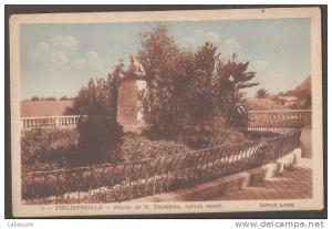 ALGERIE---PHILLEPPEVILLE- Statue de Mr PASSERIEU ancien Maire--cpsm couleur