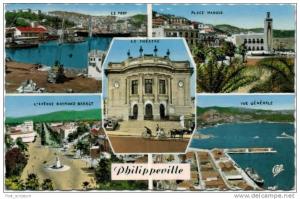 Afrique - Algérie - Philippeville Skikda multivue