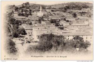 ALGERIE - PHILIPPEVILLE - Quartier de la Mosquée