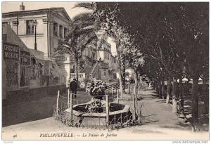 ALGERIE - PHILIPPEVILLE - Le Palais de Justice