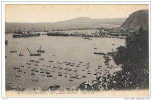 PHILIPPEVILLE   VUE GENERALE DU PORT