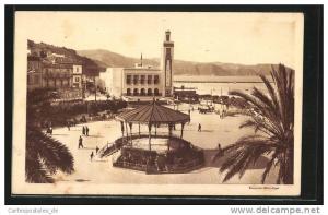 CPA Philippeville, La place de Marque et l'Hotel de Ville