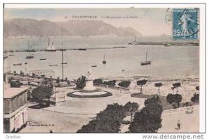 PHILIPPEVILLE 28 LE MONUMENT ET LE GOLFE 1922