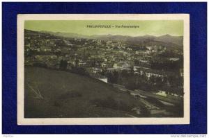 ALGERIE / ALGERIEN  PHILIPPEVILLE     VUE PANORAMIQUE