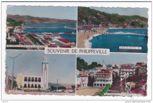 CPSM  souvenir de PHILIPPEVILLE  multivues