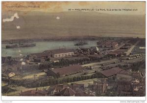 PHILIPPEVILLE - Le Port,Vue prise de l´Hôpital civil
