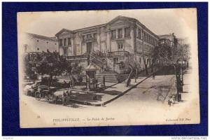 ALGERIE / ALGERIEN  PHILIPPEVILLE le palais de justice  CPA