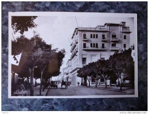 PHILIPPEVILLE.SKIKDA (ALGERIE).LA MAISON DU COLON.PHOTO VERITABLE.ANNEES 40.